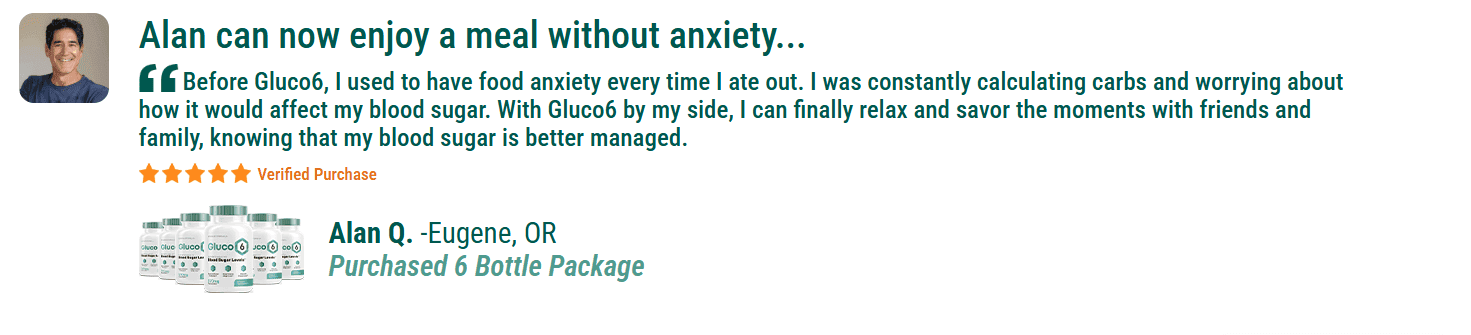 gluco6 customer reviews